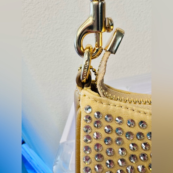 COACH Teri Mini Crossbody Bag decorated with crystals NEW - Picture 8 of 14